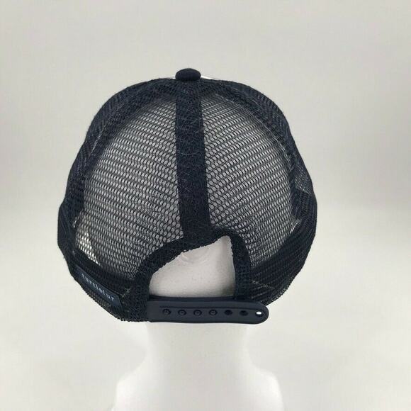 Turtle Fur Trucker Hat Cap Mandala Hands Tie Dye Blue Gratitude is Contagious - Picture 4 of 7